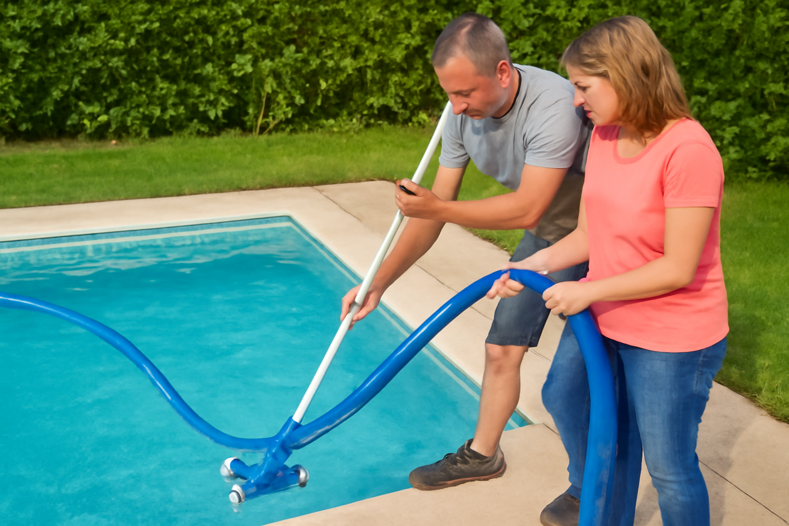 how to maintain a pool